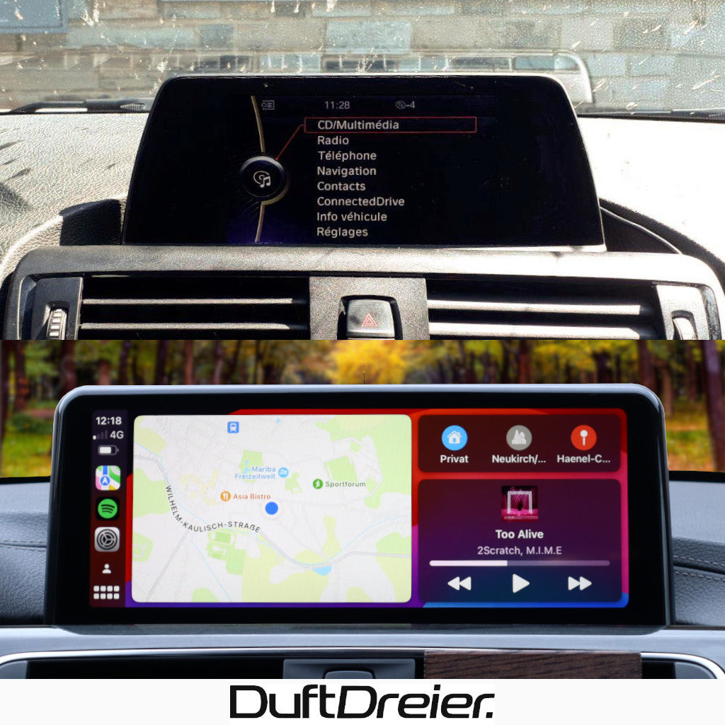 Apple Carplay & Android passend für BMW 2er F22 F23 M2 F87 CIC 10,25 Zoll