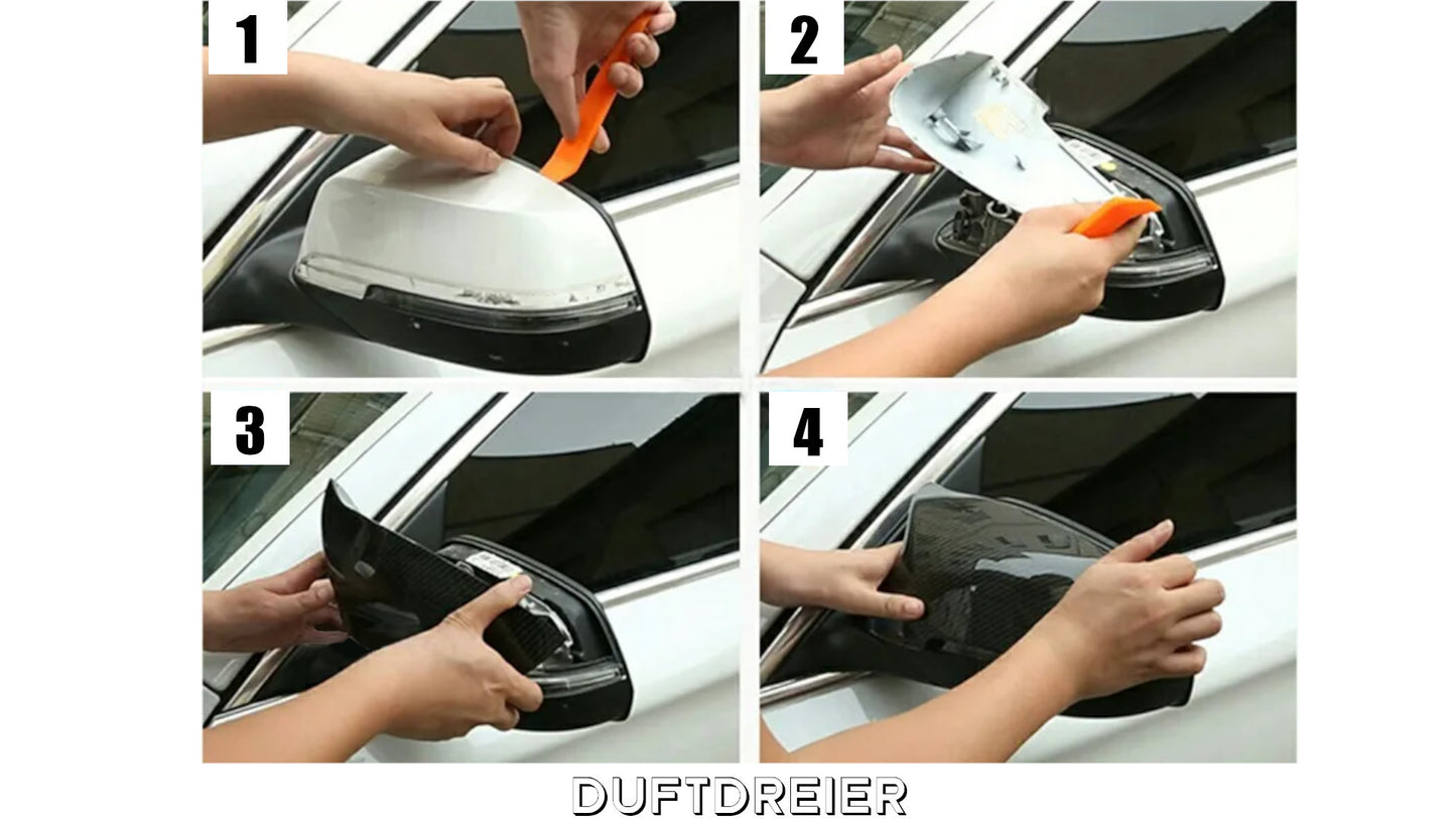 Spiegelkappen passend für BMW 2er F22 F23