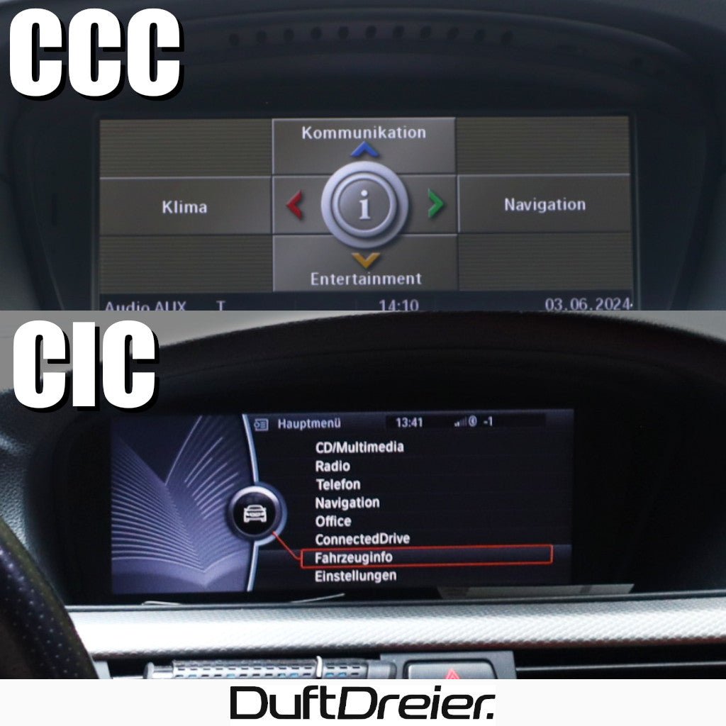 Apple Carplay & Android Auto passend für BMW X1 E84 - DuftDreier