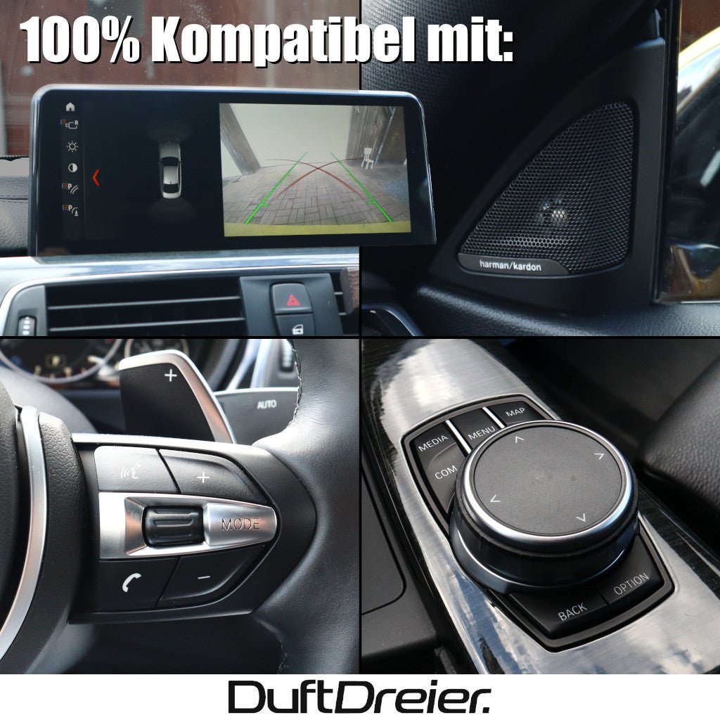 B - Ware Android Navi für Apple Carplay & Android Auto passend für BMW 3er F30 F31 4er F32 F33 F36 M3 F80 M4 F82 - DuftDreier
