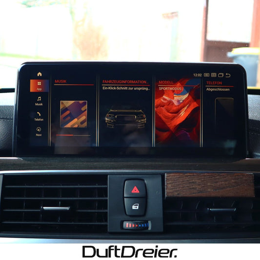 B - Ware Android Navi für Apple Carplay & Android Auto passend für BMW 3er F30 F31 4er F32 F33 F36 M3 F80 M4 F82 - DuftDreier