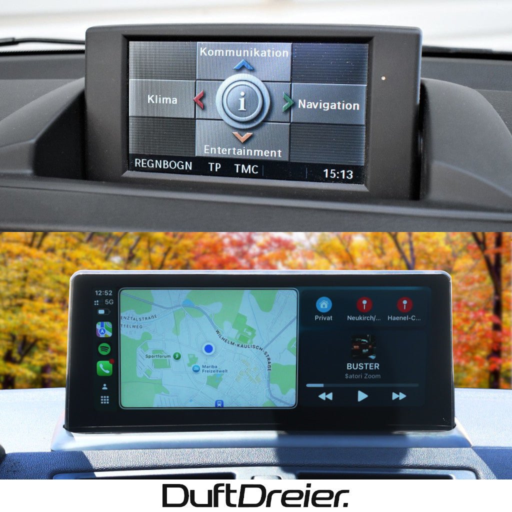 B - Ware Apple Carplay & Android Auto passend für BMW E81/E82/E87/E88 mit CCC/CIC - DuftDreier