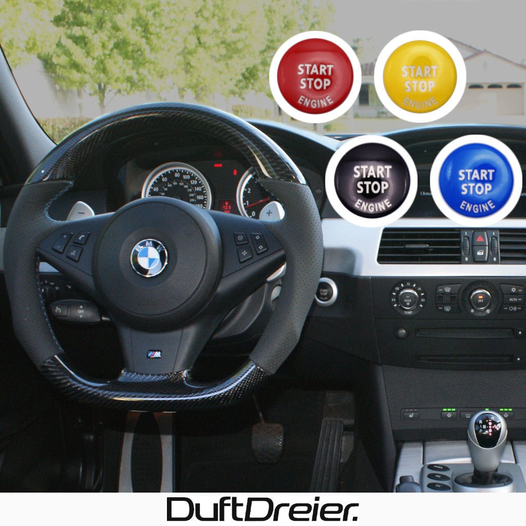 Farbiger Startknopf für BMW E60 E61 E63 E64 E81 E87 - DuftDreier