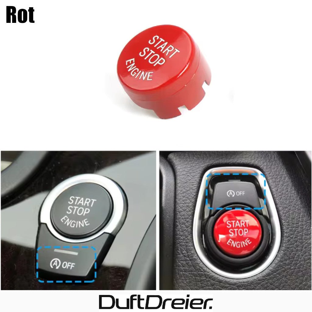 Farbiger Startknopf für BMW F20 F30 F32 F10 F22 - DuftDreier