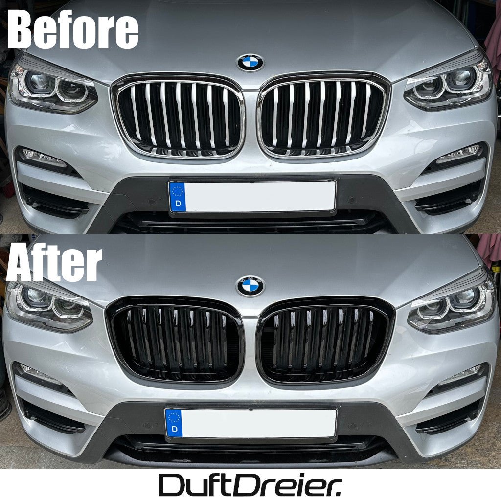 Schwarze Nieren passend für BMW X3 G01 X4 G02 - DuftDreier