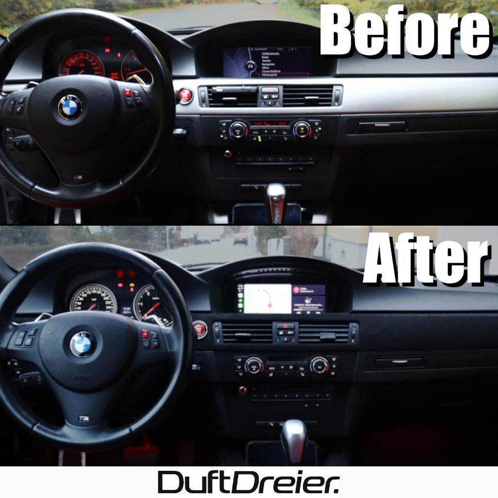 Selbstklebende Alcantara Folie Set für Auto Innenraum - DuftDreier