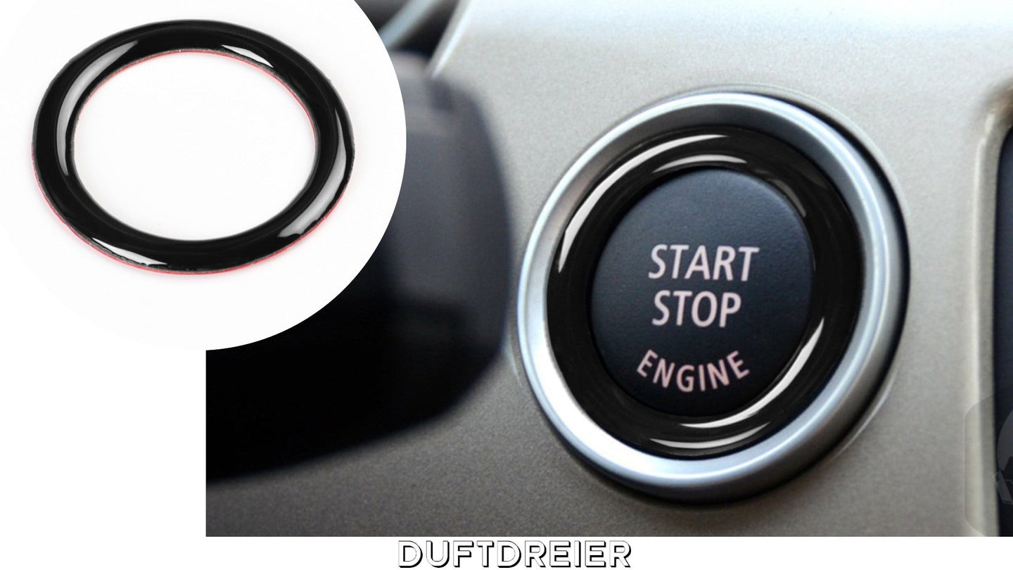 BMW E90/E91/E92/E93 Startknopf Ring Sticker
