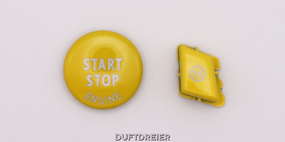 BMW E90/E91/E92/E93 Gelber Startknopf mit Memoy Knopf