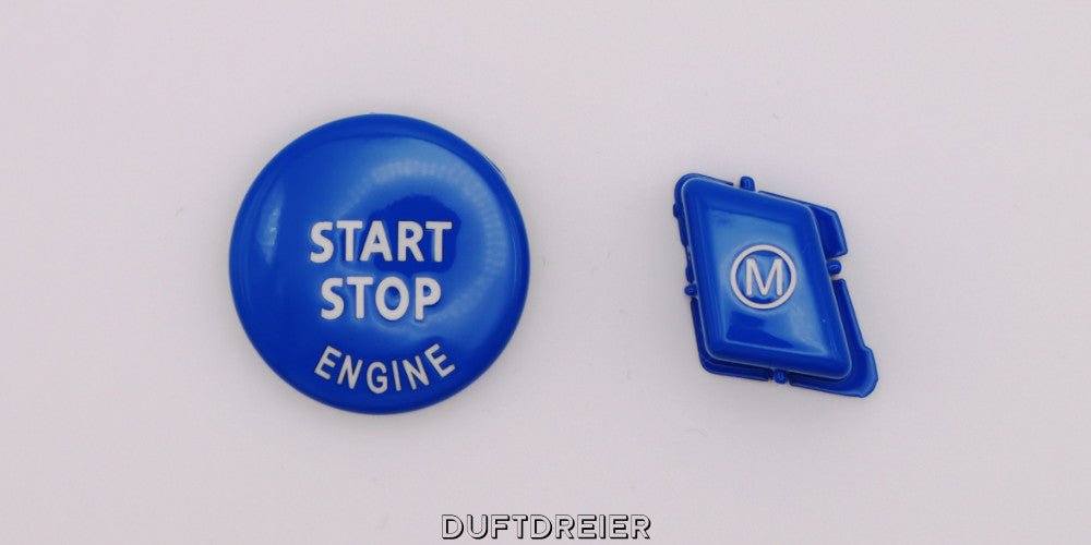 BMW E90/E91/E92/E93 Blauer Startknopf mit Memoy Knopf