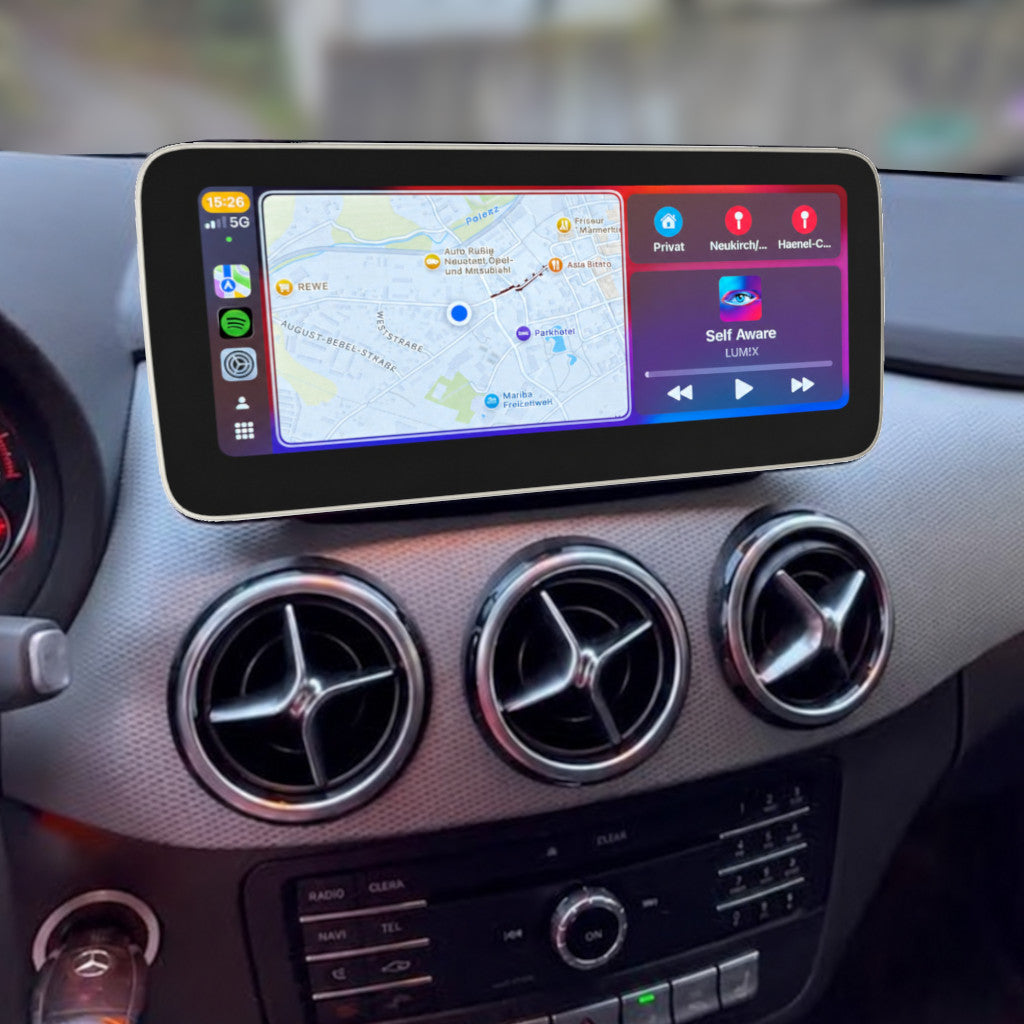 Apple Carplay & Android Auto für Mercedes Benz B-Klasse W246