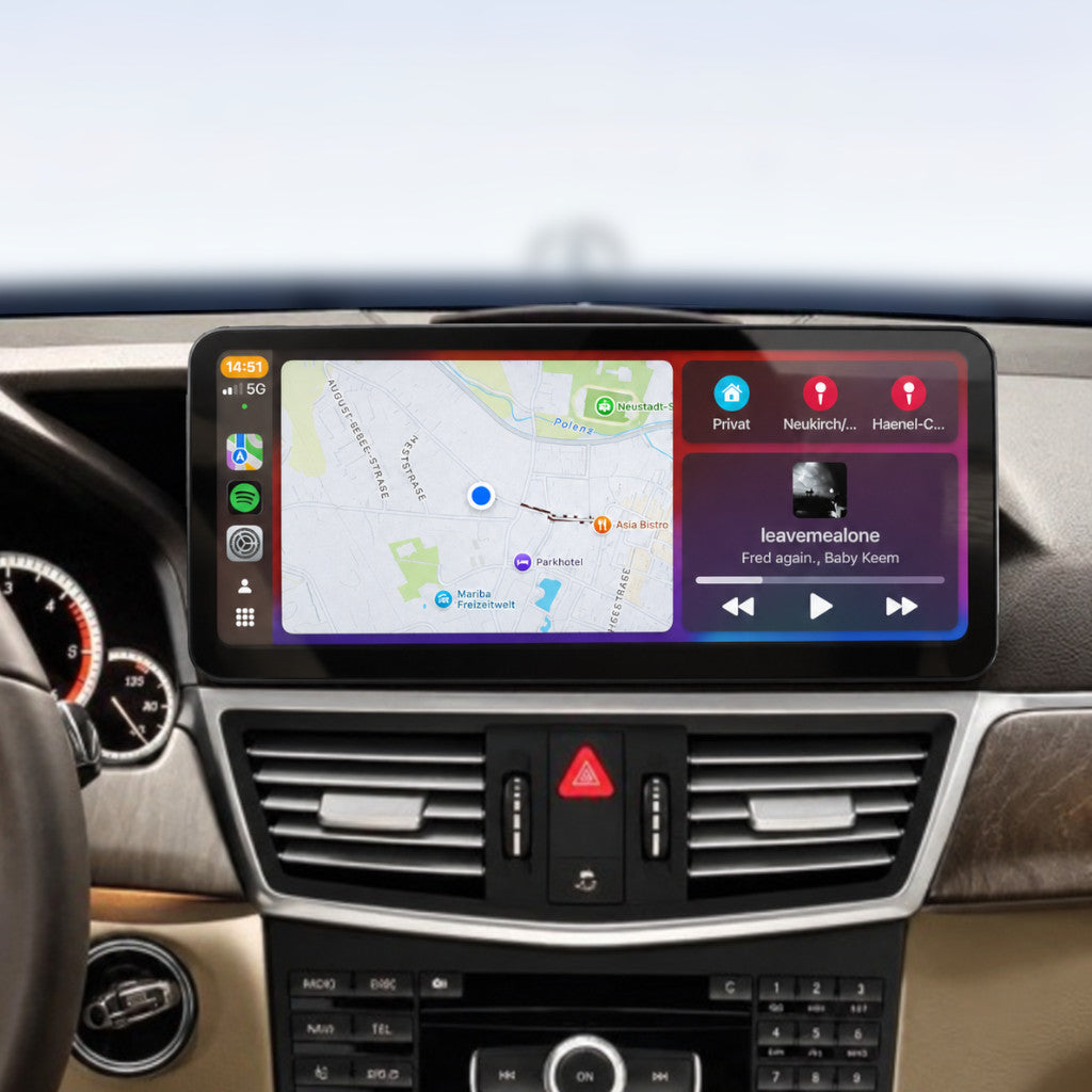 Apple Carplay & Android Auto für Mercedes Benz E-Klasse W212