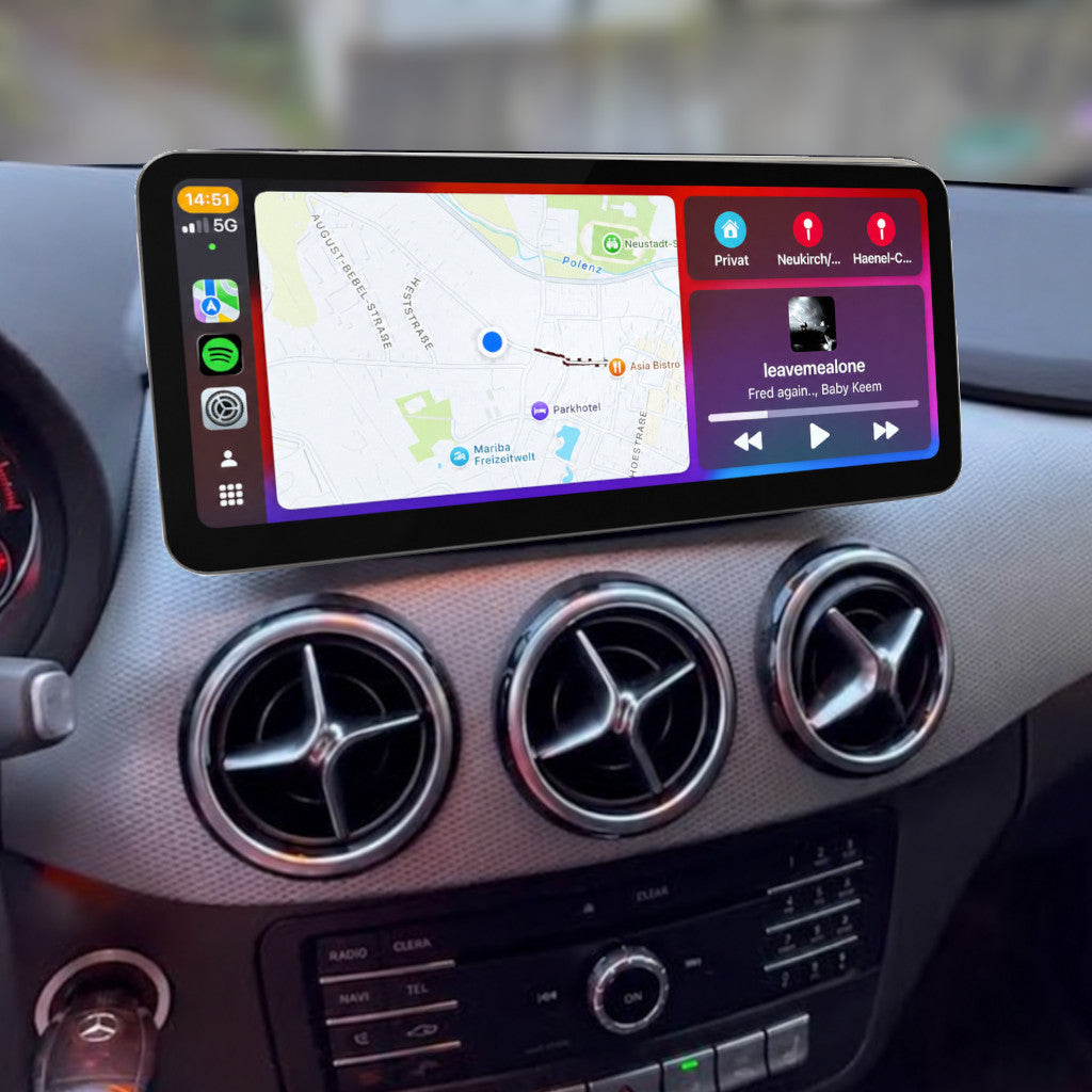 Apple Carplay & Android Auto für Mercedes Benz B-Klasse W246