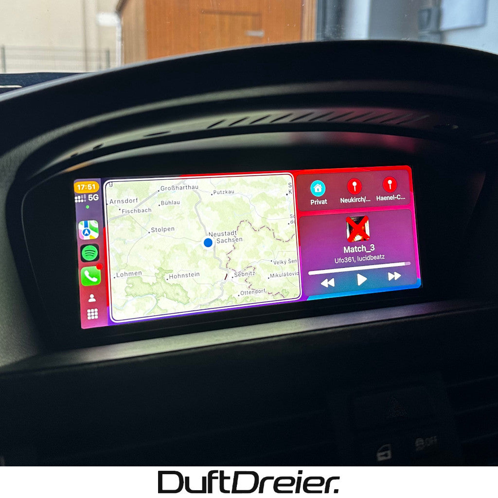 Apple Carplay & Android Auto passend für BMW 6er E63 E64