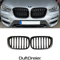 Schwarze Nieren (passend für BMW X3 G01 X4 G02)