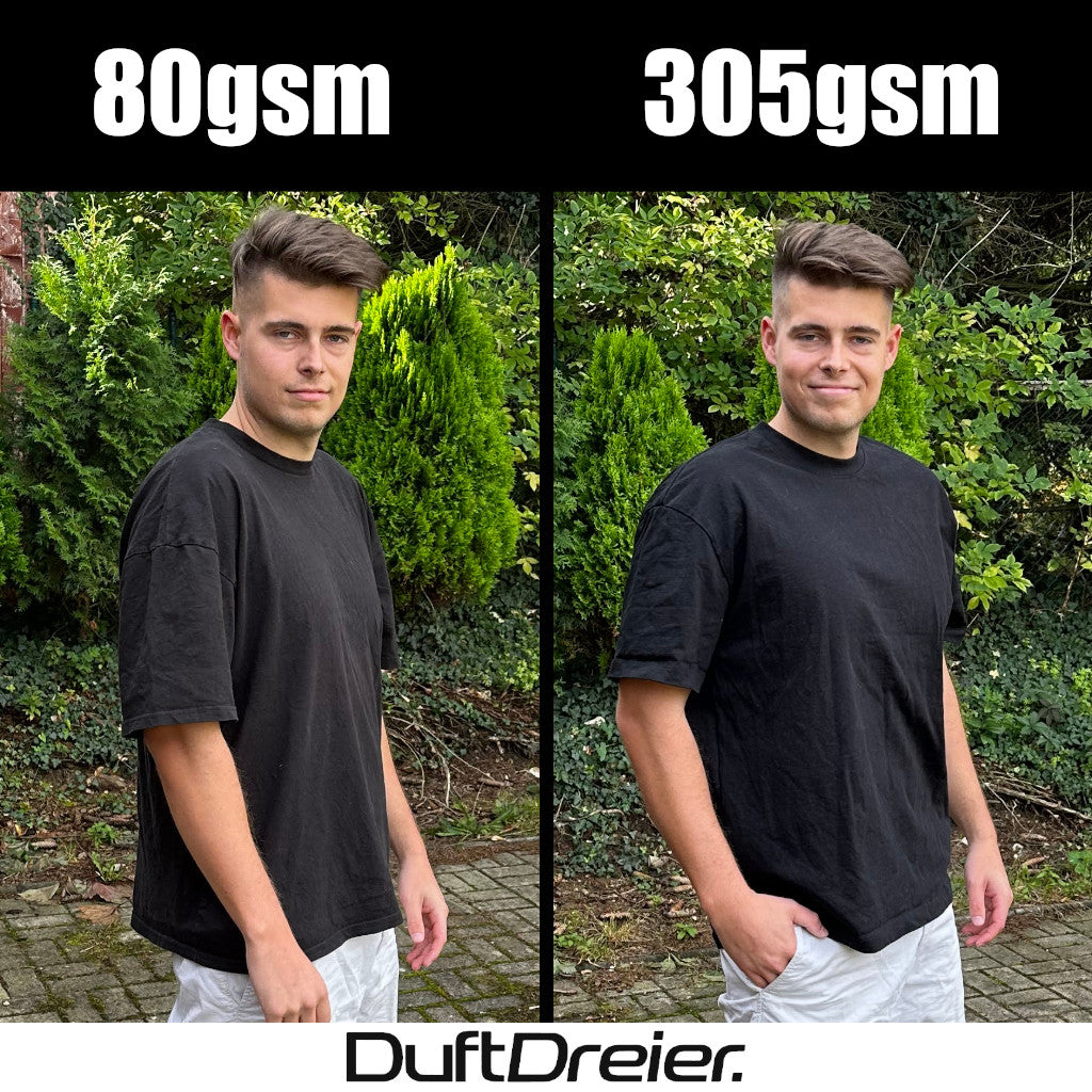 T-shirt de base surdimensionné 305gsm