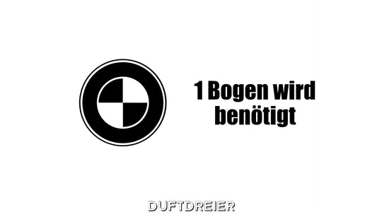 Emblem Ecken für Schwarze BMW Embleme