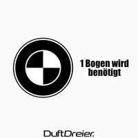 Emblem Ecken für Schwarze BMW Embleme