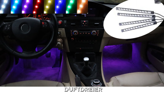 LED RGB footwell lighting