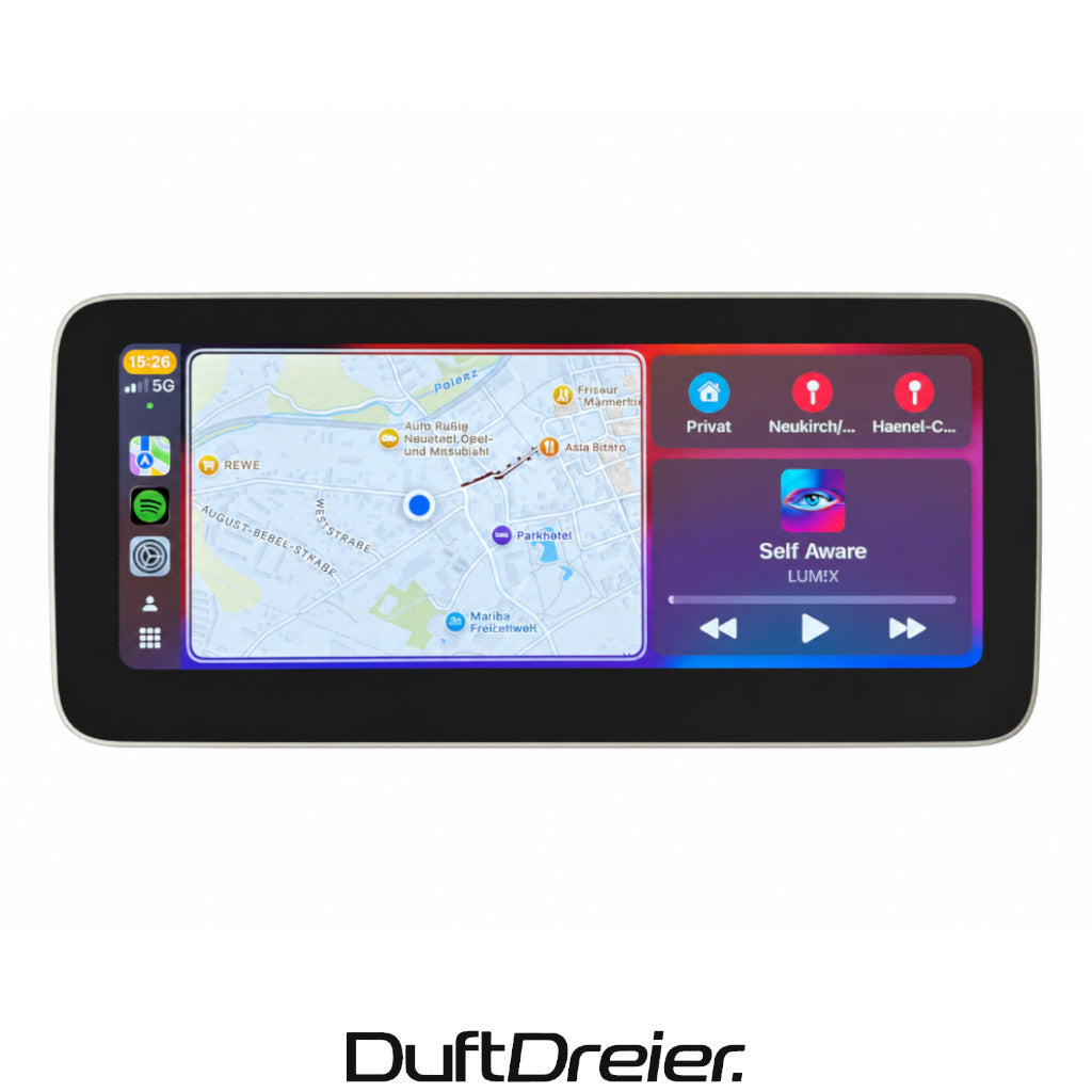 Apple Carplay & Android Auto für Mercedes Benz SLK R172
