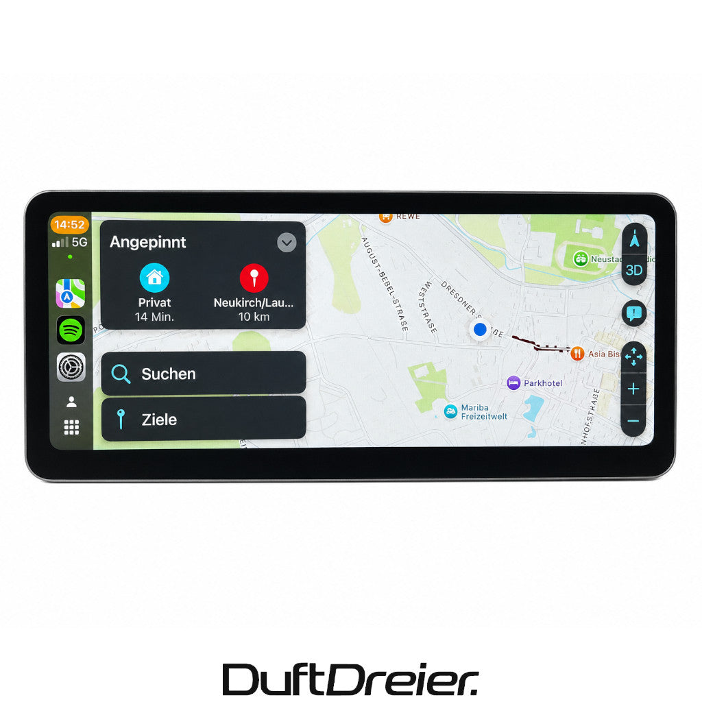 Apple Carplay & Android Auto für Mercedes Benz GLC X253