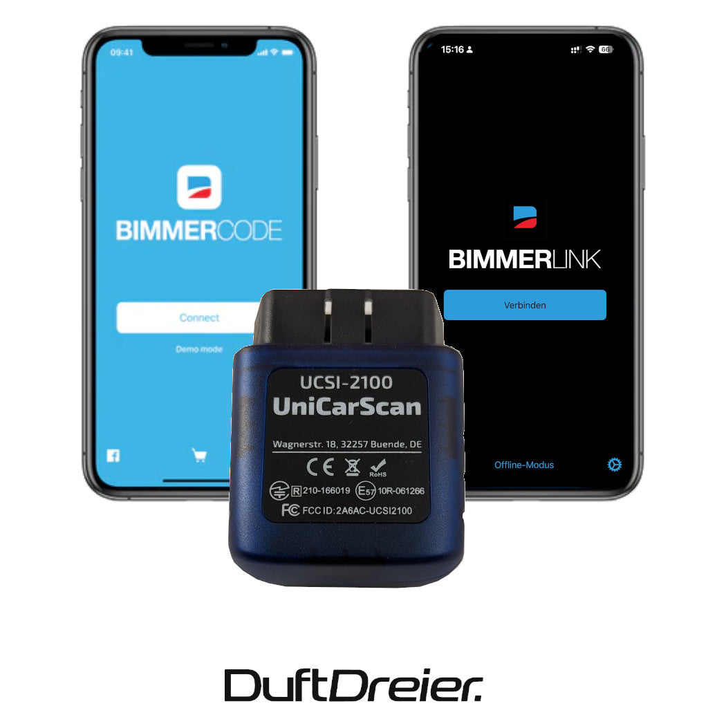 Bimmercode Mac Drahtloser OBD-2 Adapter für Bimmerlink & Bimmercode – DuftDreier