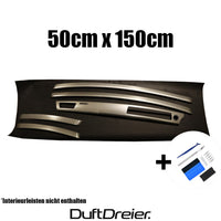 Self -adhesive Alcantara film set for car interior