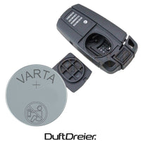 BMW Schlüssel Batterie Gehäuse Wechseln passend für BMW 3er E90 E91 E92 E93 1er E82 E87 E88 5er E60 E61 - DuftDreier