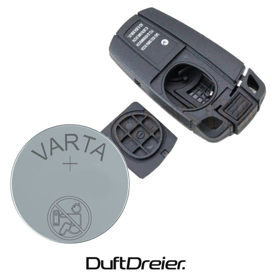 BMW Schlüssel Batterie Gehäuse Wechseln passend für BMW 3er E90 E91 E92 E93 1er E82 E87 E88 5er E60 E61 - DuftDreier