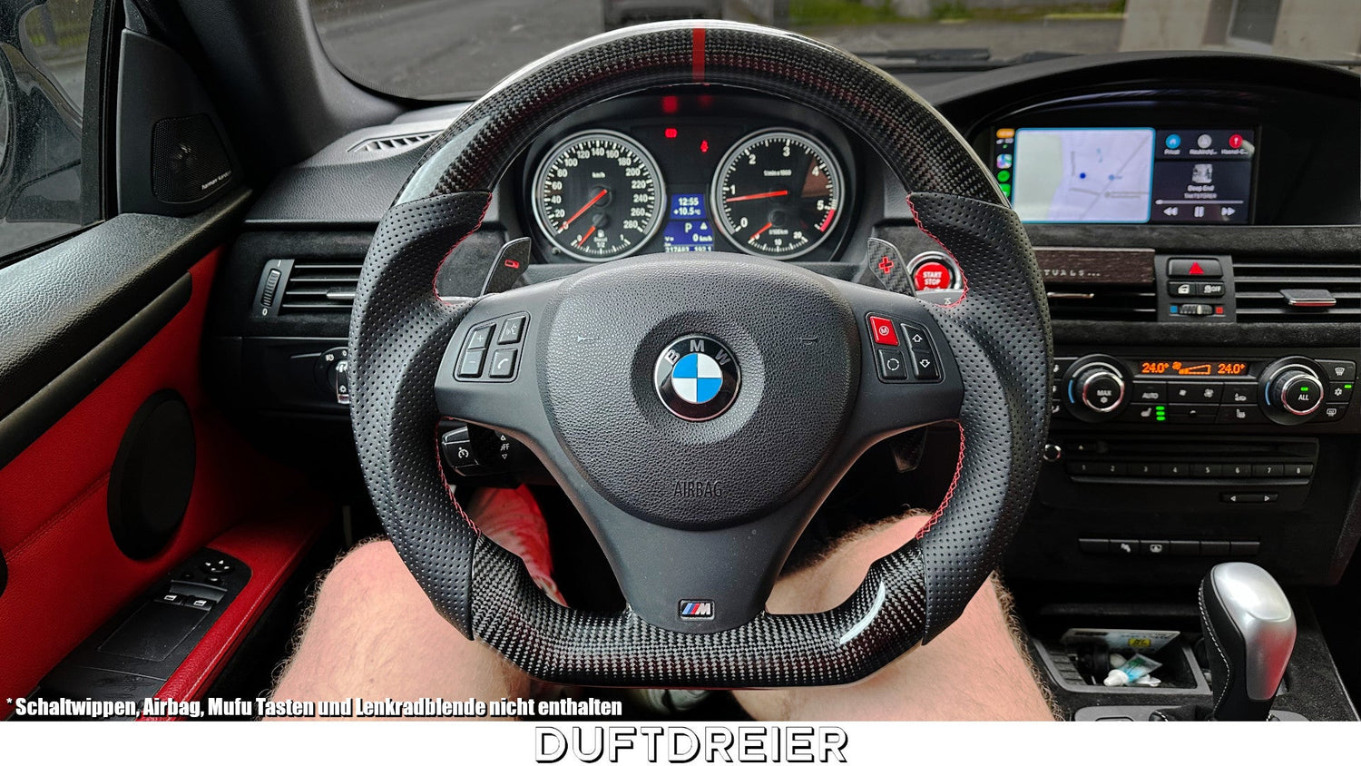 Steering wheels and switches for BMW E90/E91/E92/E93
